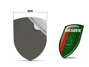 Brabus Bumper Sticker Printing Style Premium Customizable